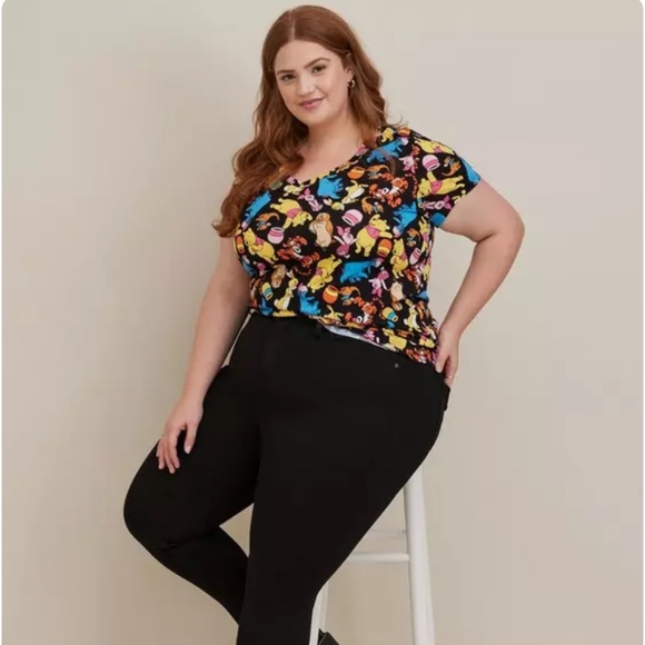 Disney Winnie the Pooh Classic V-Neck Top Size 1X (14-16) - Picture 5 of 7